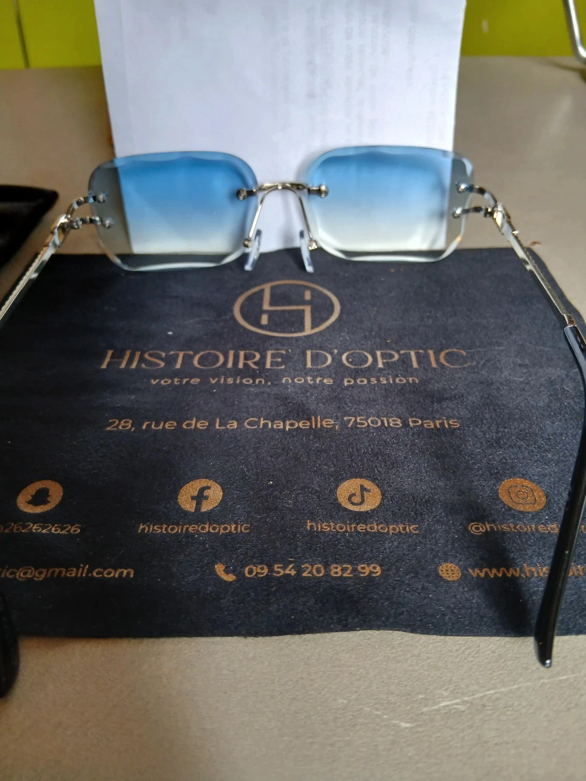 Histoire d’Optic Paris Sunglasses – Diamond Cut & Gradient Lenses – photo 9